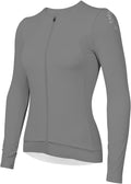 Cycling Jersey for Women Long Sleeve - 4 Pockets, Reflective Safety