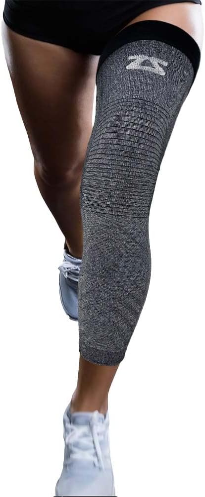 Zensah Full Leg Compression Sleeve for Thigh, Knee, Calf Relief