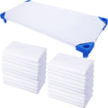 Macarrie 20 Pcs Daycare Cot Sheets for Toddler Comfort