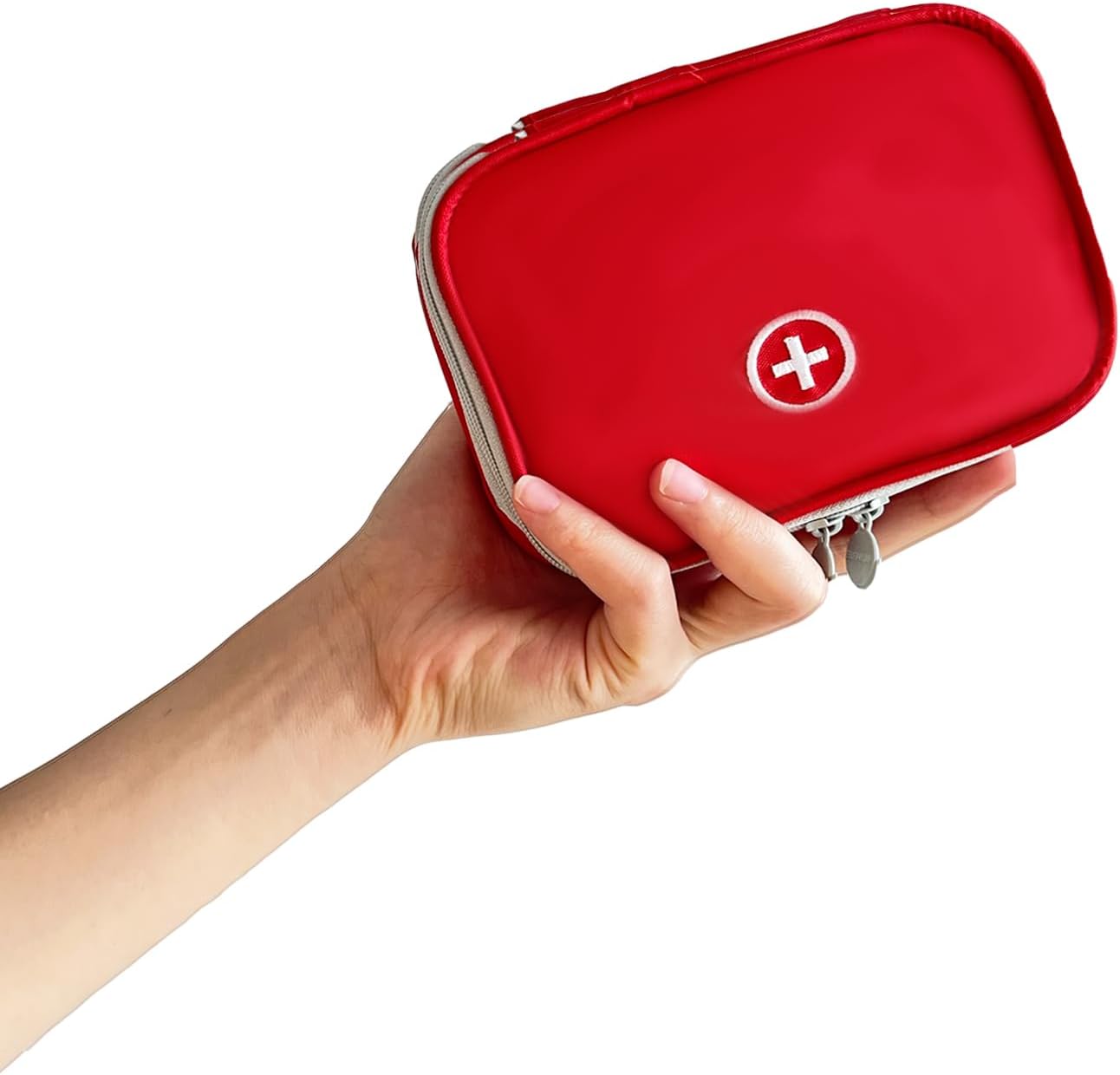 Compact First Aid Bag for Travel & Home - Red by Lingcat