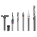 1/4 in Shank CNC Router Bit Essential Kit - Versatile Woodworking Set