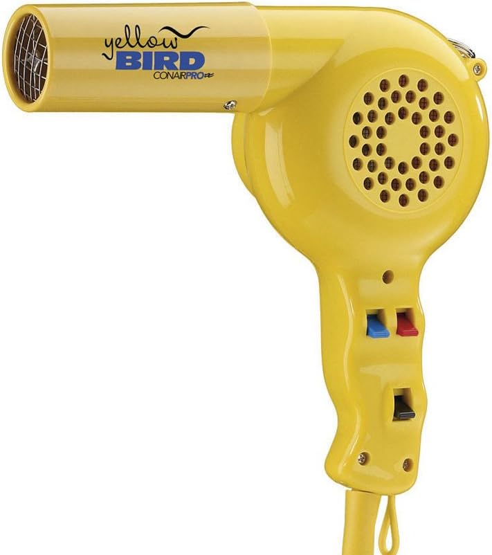 Conair Pro Yellow Bird Hair Dryer with 1875 Watts Power