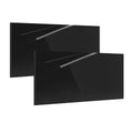 ABS Plastic Sheet 1/4 in Thick 2PACK 12 x 24 in Black - Rigid Impact