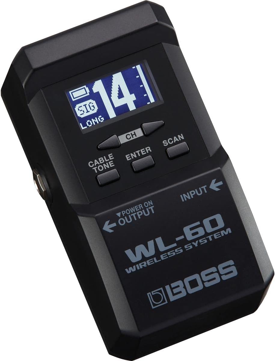 BOSS WL-60 Wireless Guitar System for Seamless Performance