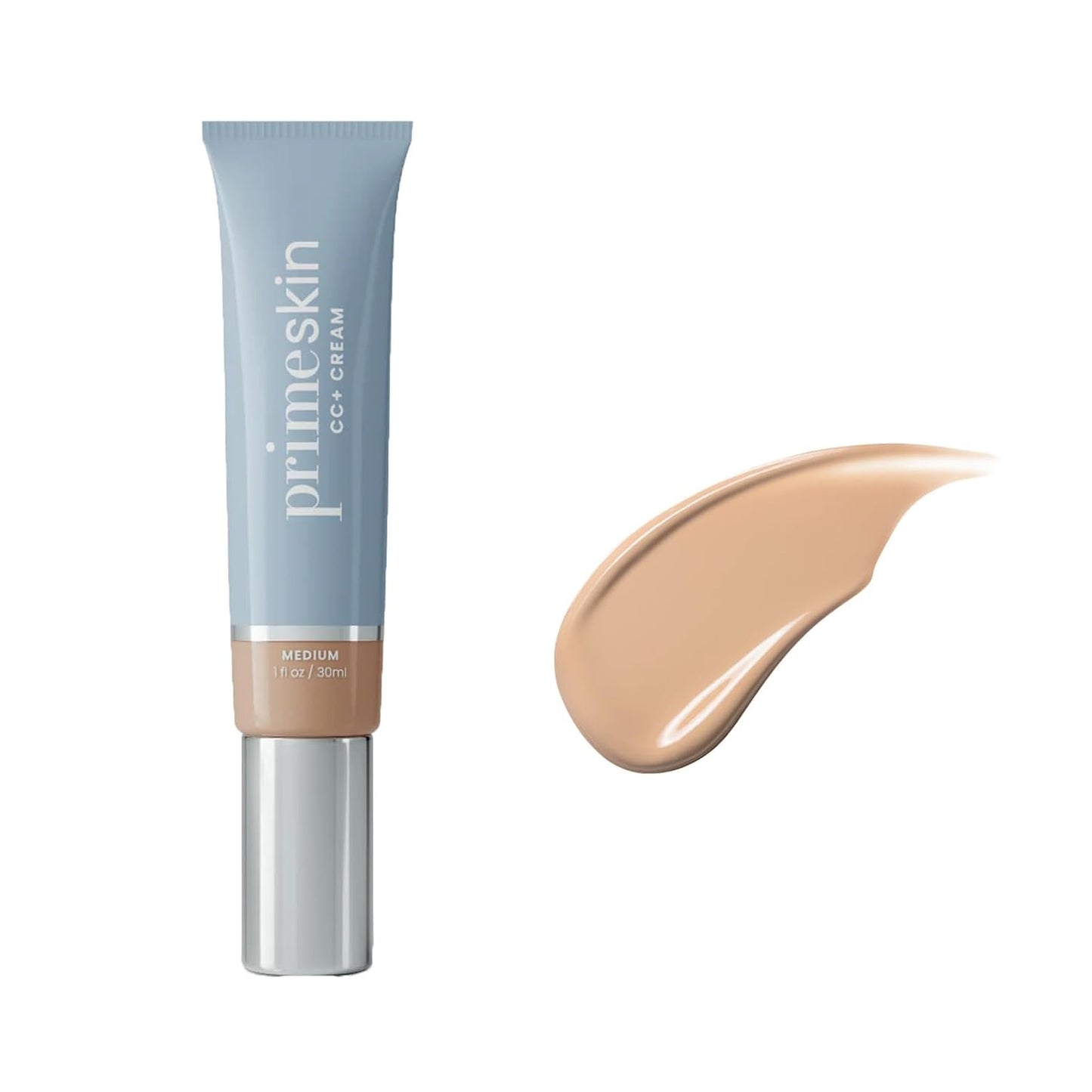 PrimeSkin CC+ Cream - Lightweight Foundation for Women Over 50