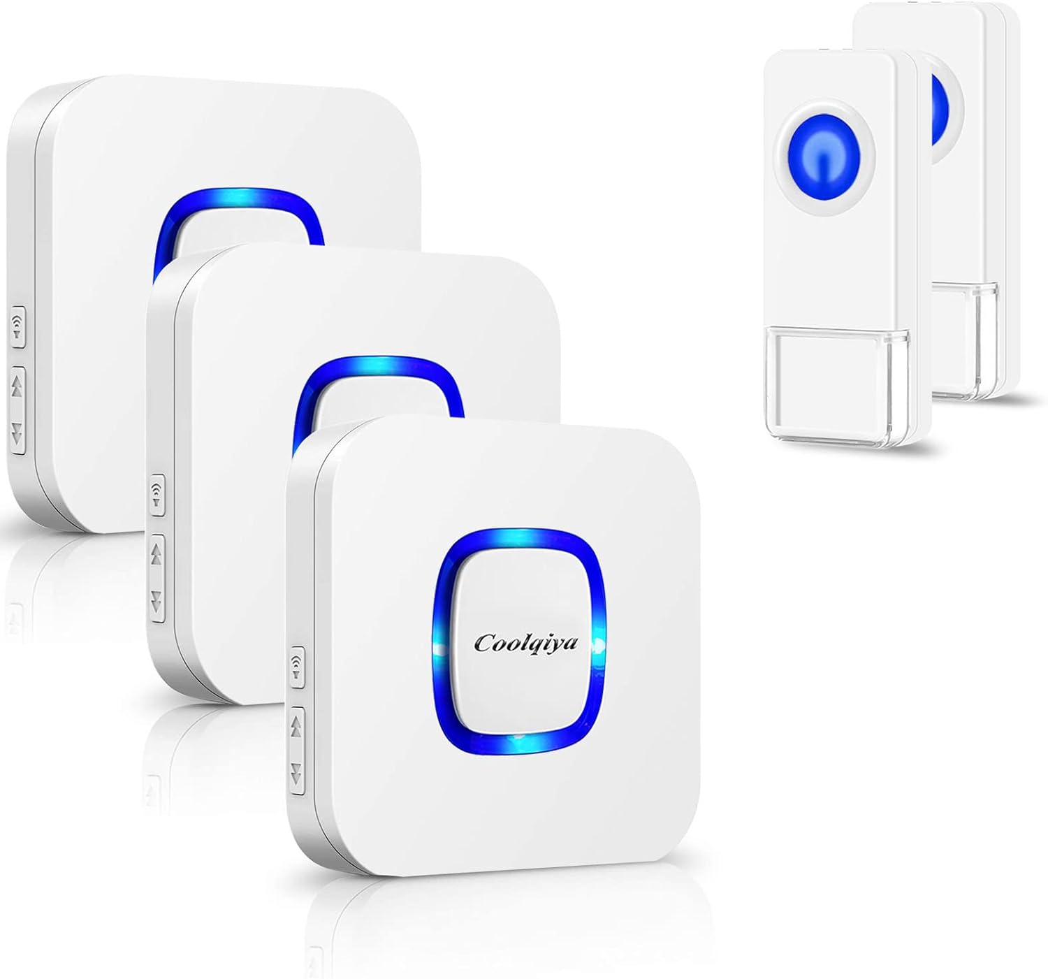 Wireless Doorbell Kit - 1000ft Range, 58 Melodies