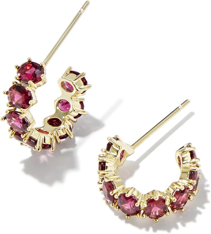 Kendra Scott Cailin Crystal Huggie Earrings for Dainty Style