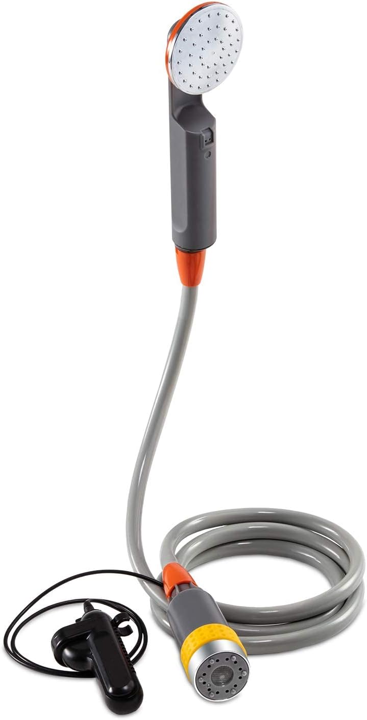 Ivation Portable Camping Shower | Hands-Free & Rechargeable