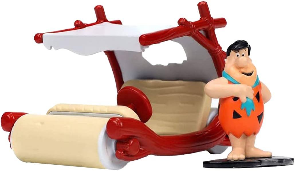 Collector's Flintstones Flintmobile Set - Jada Toys