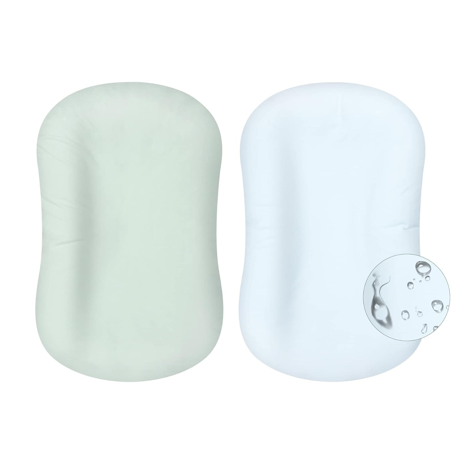 Organic Waterproof Baby Lounger Covers - Hypoallergenic & Breathable