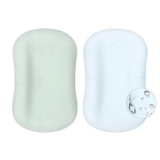 Organic Waterproof Baby Lounger Covers - Hypoallergenic & Breathable