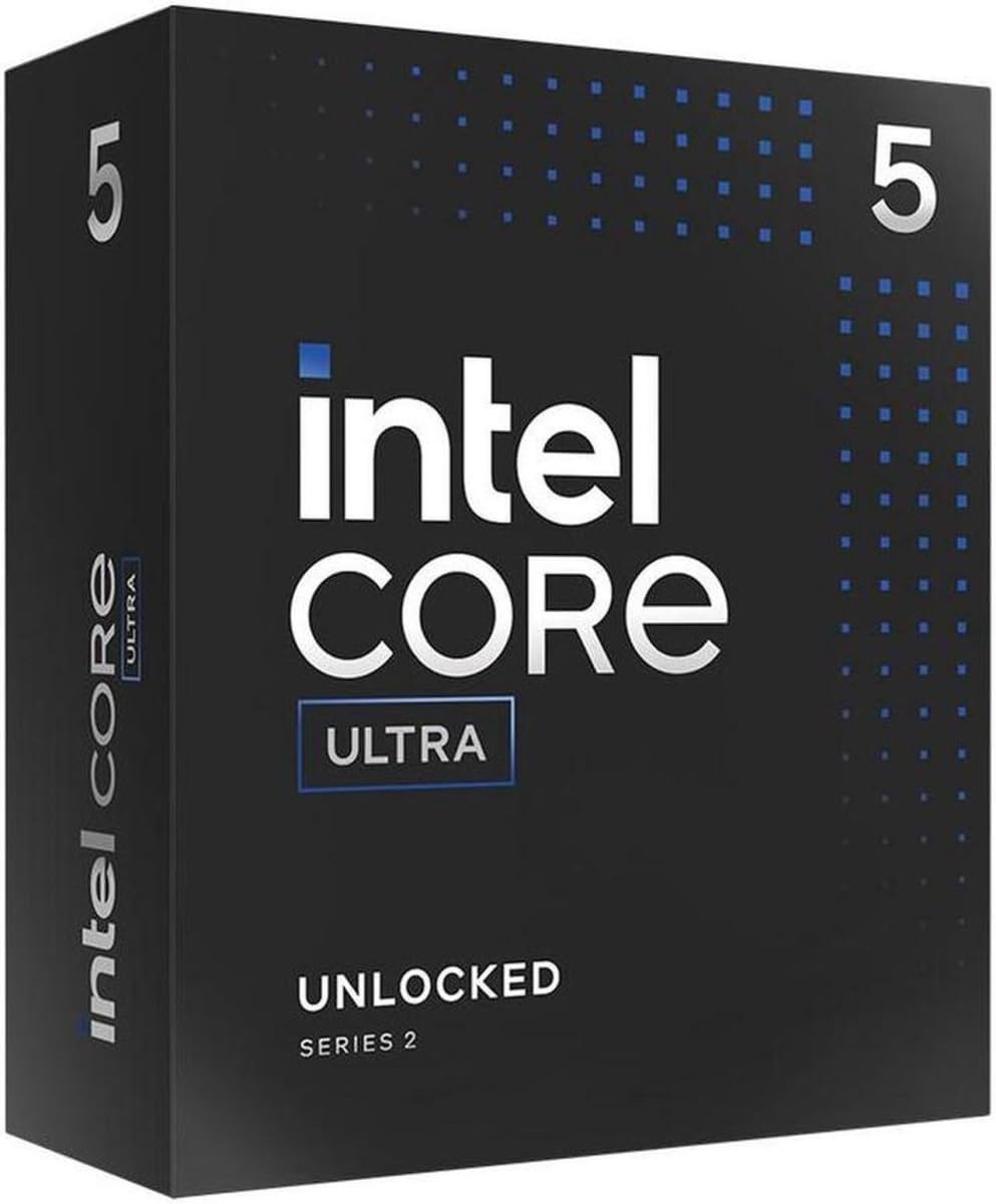 Intel Core Ultra 5 Desktop Processor 225F with 10 Cores