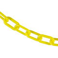 Mr. Chain Plastic Barrier Chain, Yellow 2-in Link, 50 ft - Durable