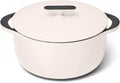 Caraway Enameled Dutch Oven 6.5 qt - Even Heat, No Seasoning