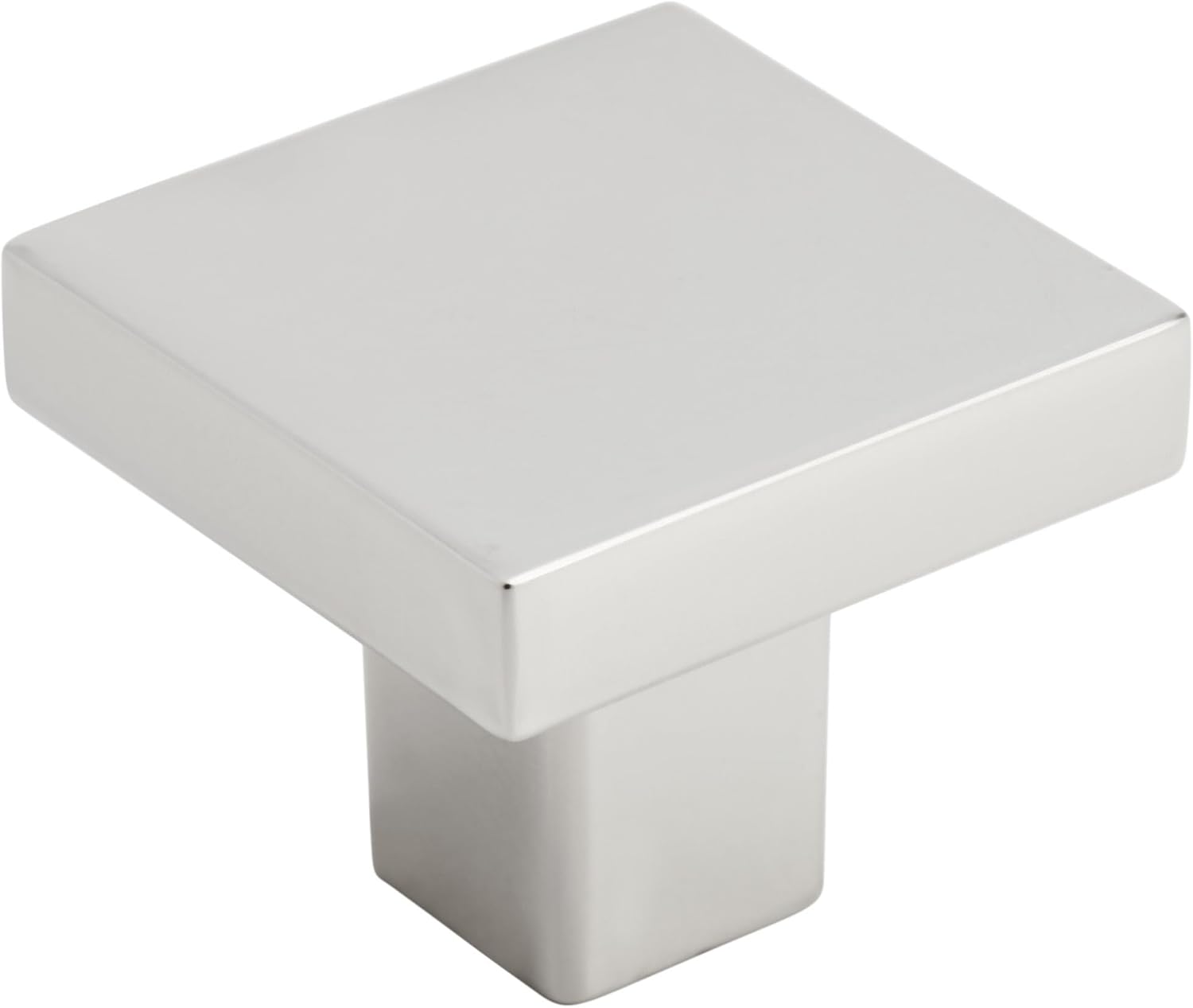Amerock Monument 1-3/16 inch Polished Nickel Cabinet Knob Pack