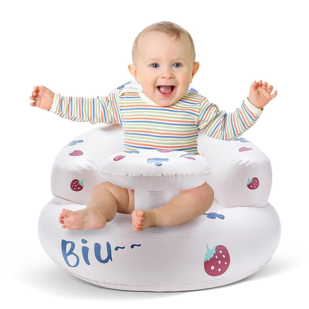 Self Inflatable Baby Floor Seat ~ Back Support