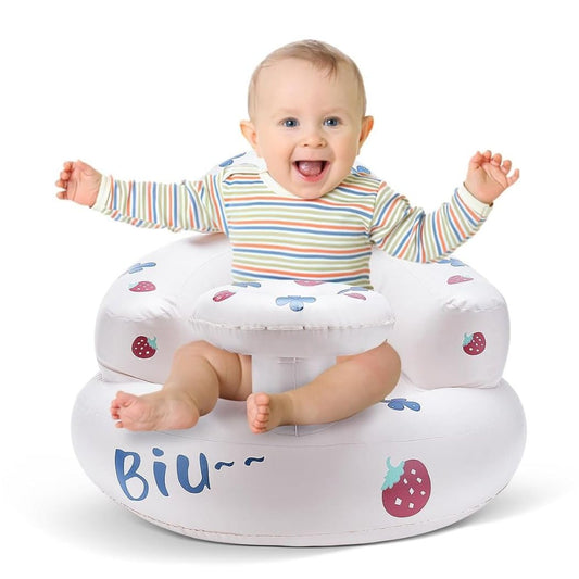 Self Inflatable Baby Floor Seat ~ Back Support