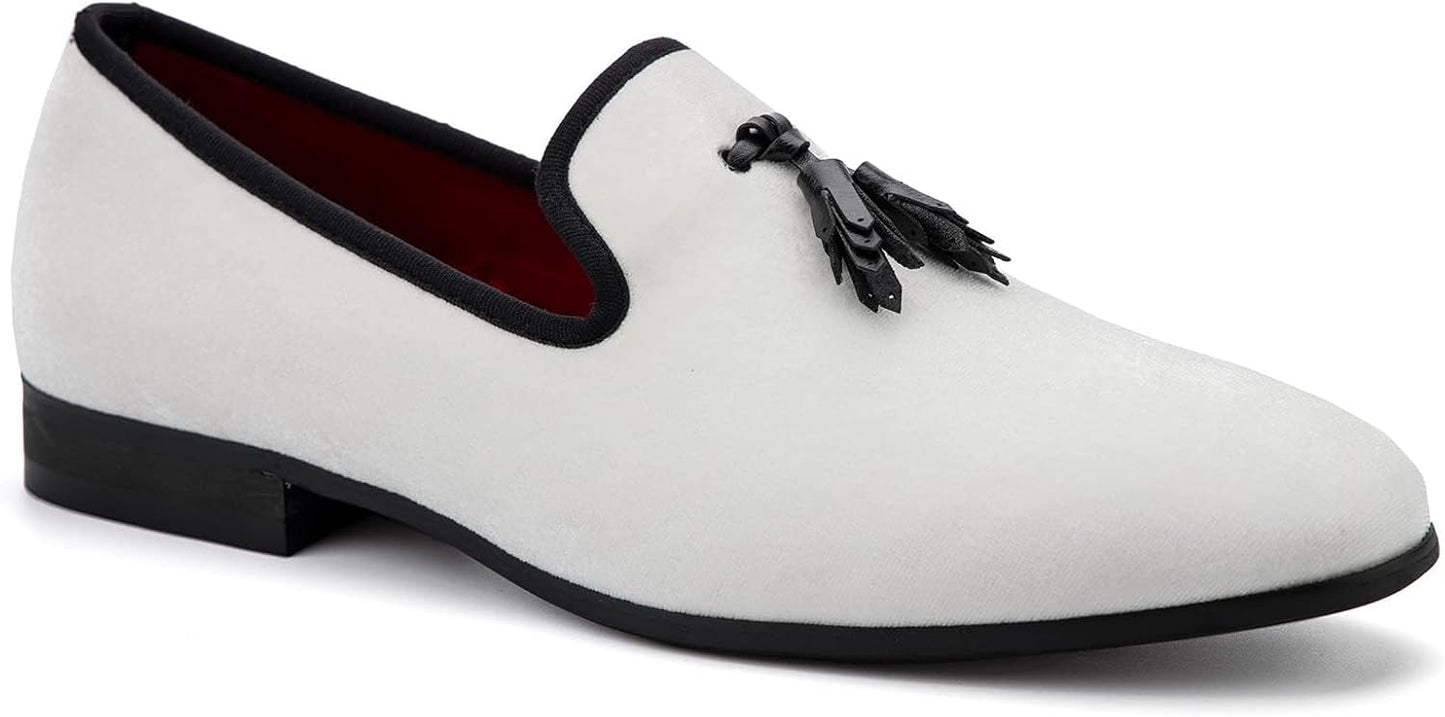 Meijiana Mens Loafers Wedding Dress Shoes for Formal Events