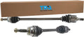 TRQ Front CV Axle Shaft Assembly Set - Direct Fit for Elantra/Tiburon