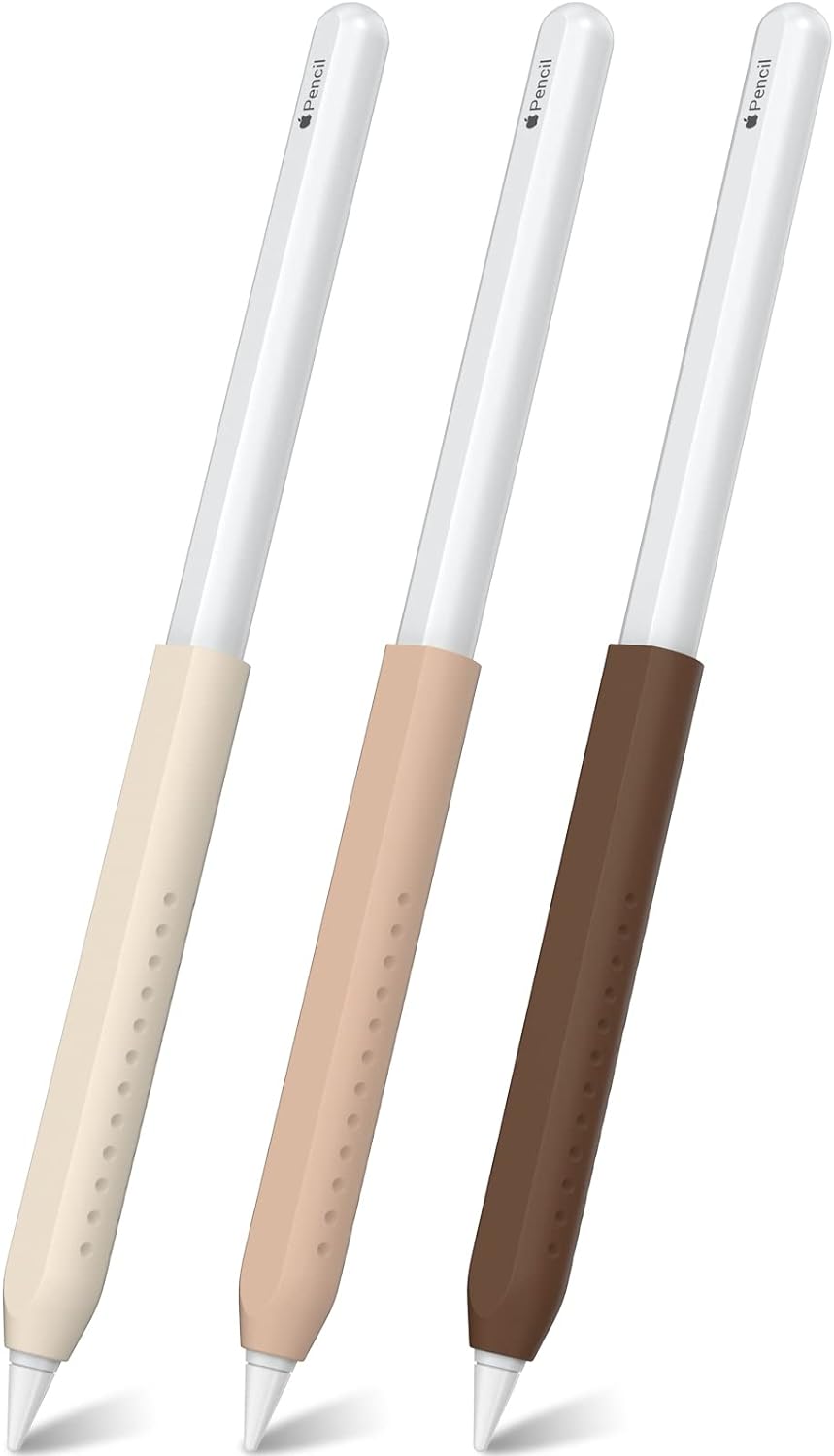 Silicone Grip Pack for Apple Pencil - Ergonomic Design