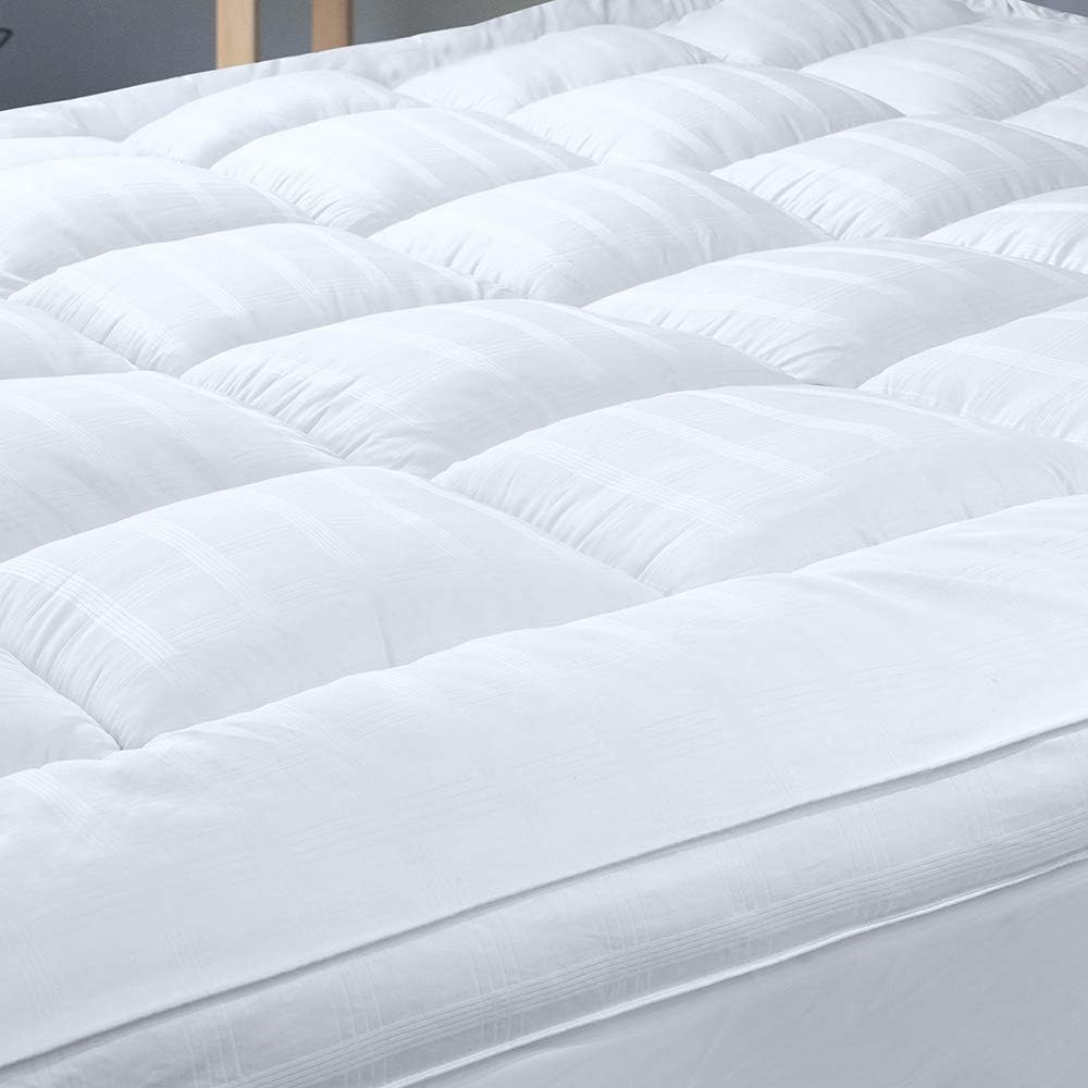 Extra Thick 3 Inch Mattress Topper for Cloud-Like Sleep Comfort