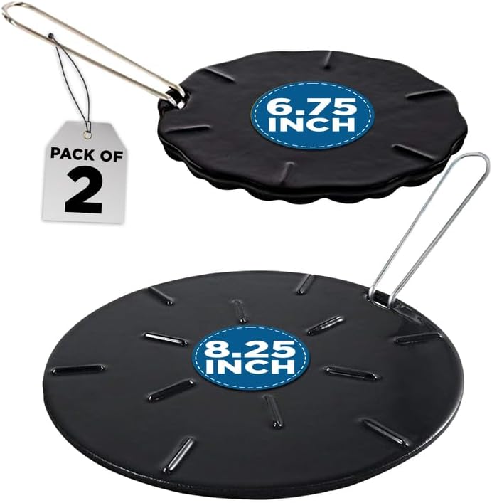 Cast Iron Heat Diffuser for Gas Stove - 2 Sizes Included