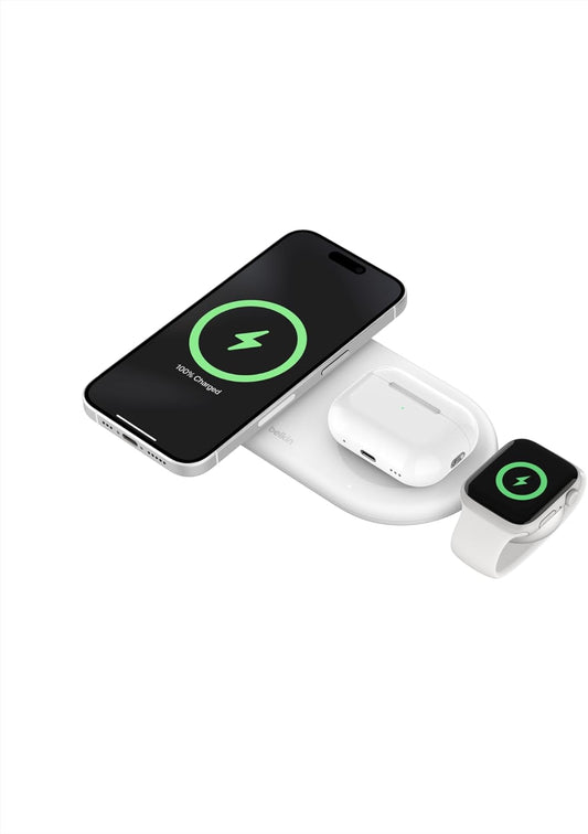 Belkin 3-in-1 MagSafe-Compatible Fast Charger