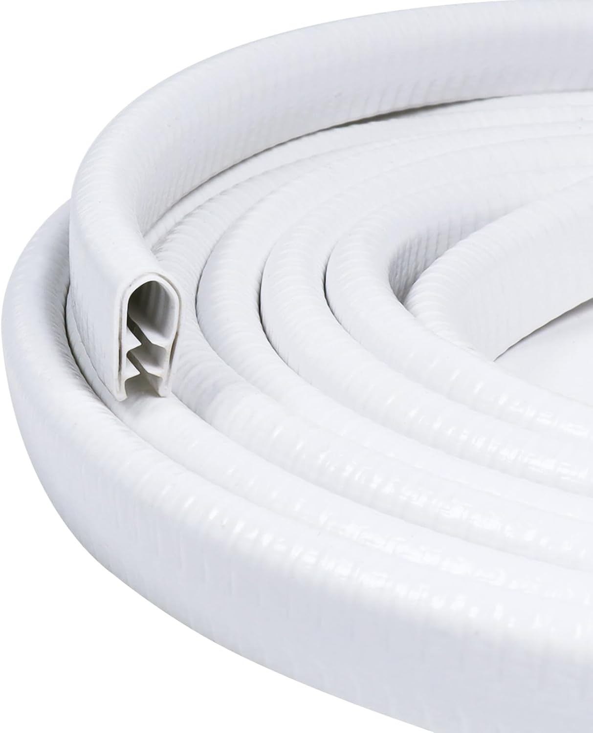 Edge Trim White U-Channel Rubber Trim for Car Door Sealing