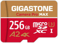 Ultra-Speed 256GB Micro SD Card for 4K Cameras - 5-Yrs Free Data Recovery!