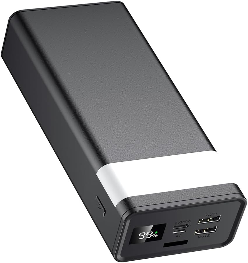 50000mAh Power Bank with Fast Charging and LED Display