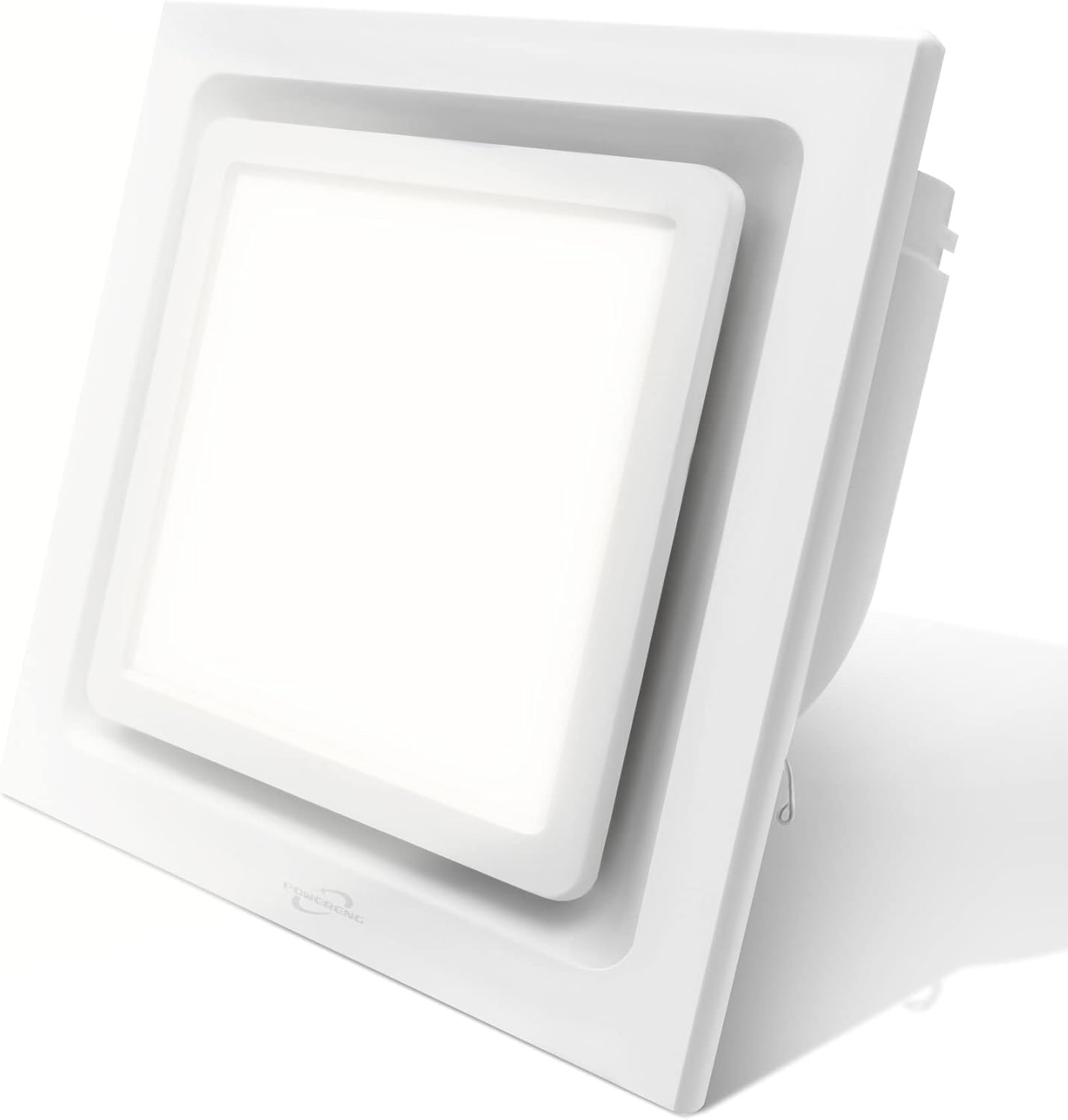 Bathroom Exhaust Fan with Light, 141 CFM Quiet Ventilation
