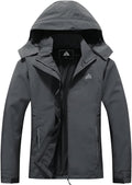 Women's Waterproof Rain Jacket Lightweight Hooded Windbreaker