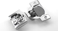 Berta 60-Pack 1/2 in Overlay Soft-Closing Face Frame Cabinet Hinges