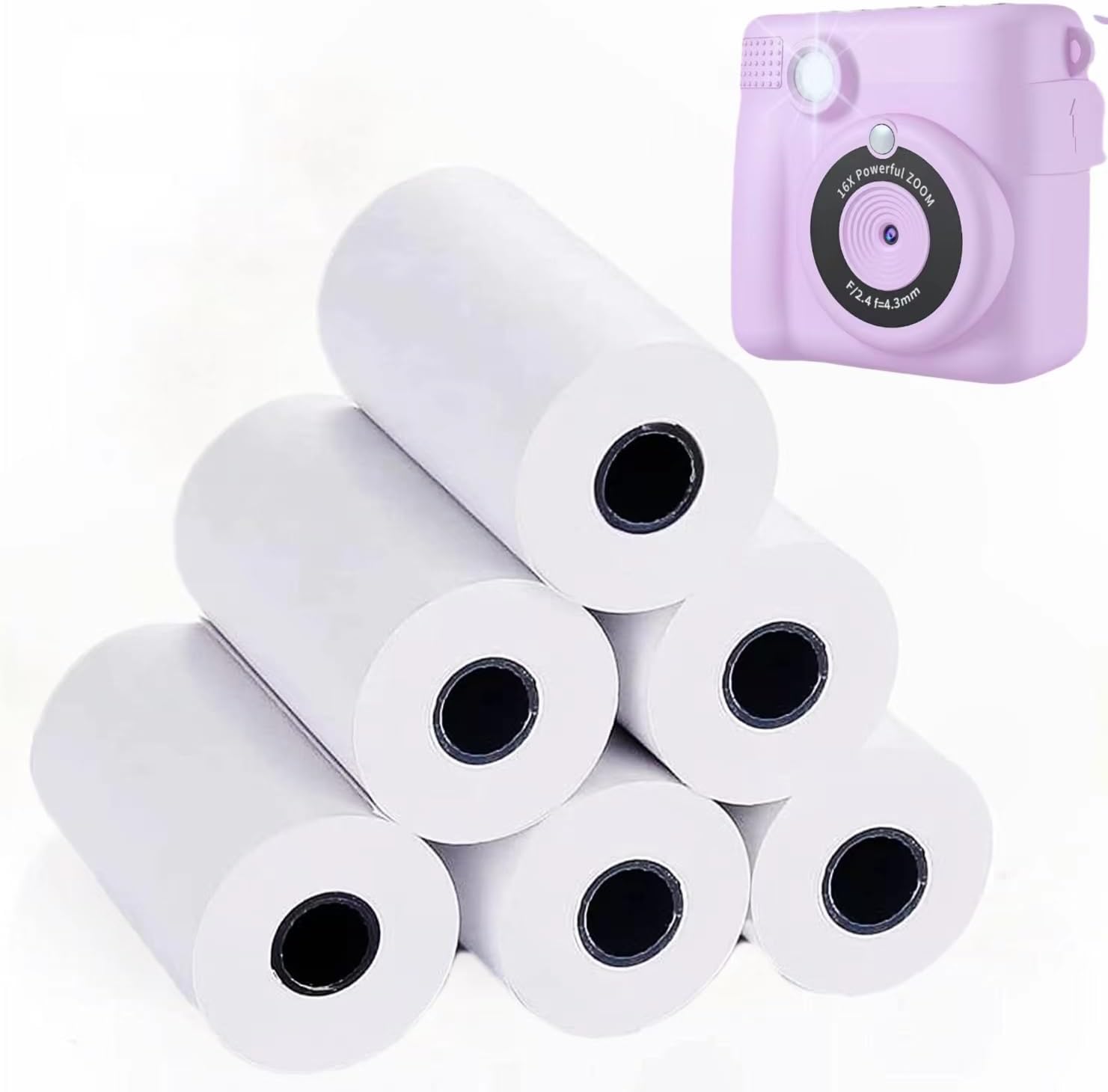 Colorful Print Paper for WEEFUN Kids Camera