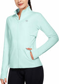 baleaf Womens Fleece Running Jacket - Warm, Water Resistant Fit