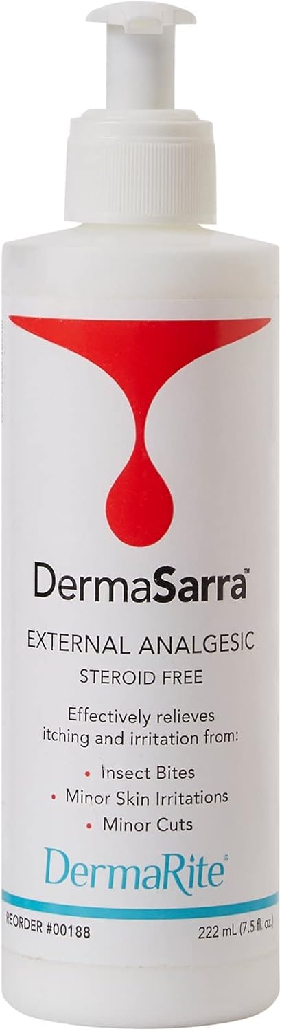 DermaSarra External Analgesic Itch Relief Lotion for Skin