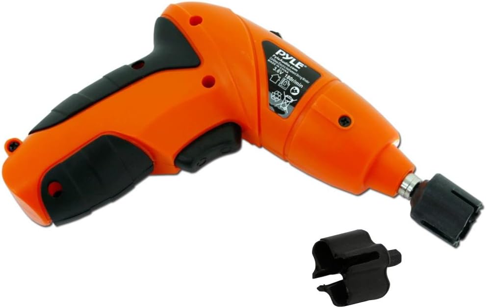 Pyle Wireless Electric Guitar String Winder for All Instruments