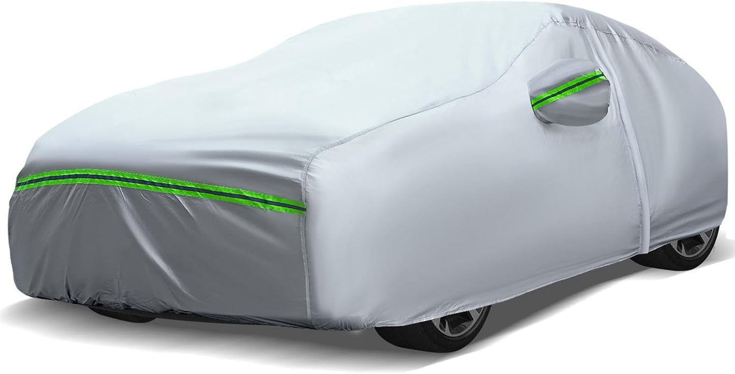 Premium 6-Layers Sedan Car Cover for All Weather Protection