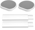 Light Gray Expansion Pack - 2 Straight Tracks and 2 Trays - Extend