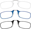 ThinOptics Readers Rectangular Reading Glasses - 3 Pack Comfort Fit
