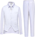 Boys Formal Vest Suit Set 4-Piece - Dresswear for Ages 2T-14
