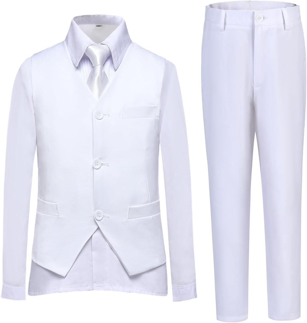 Boys Vest Set Formal Dress Suits for Weddings and Events