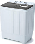 Portable Washing Machine Twin Tub 28lbs Compact Washer and Dryer