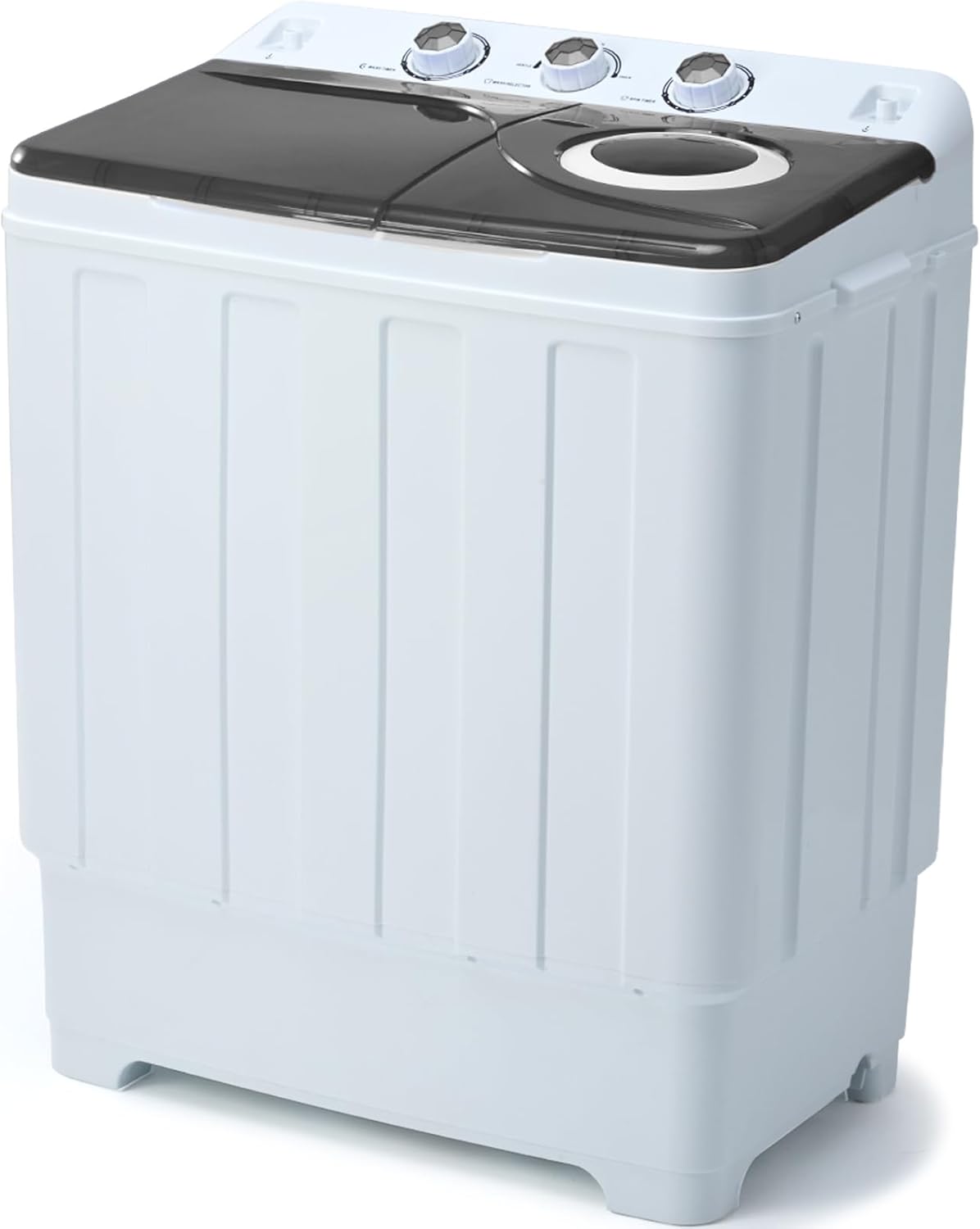 PLENTORA Twin Tub Portable Washer & Dryer Combo - 28lbs Capacity - Ideal for Small Spaces