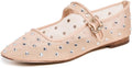 Sam Edelman Womens Michaela Flat - Timeless Squared-Toe Comfort