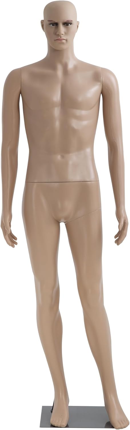 Full Body Mannequin 69 Inch Clothes Form Stand for Display