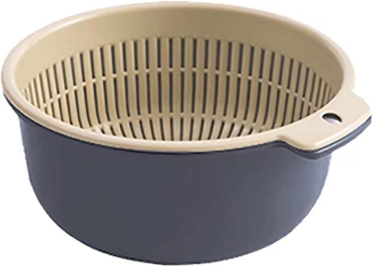 Double Layered Fruit & Veg Drain Basket Set by CHEOTIME
