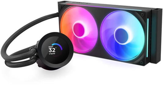 NZXT Kraken Plus 240 RGB AIO CPU Liquid Cooler for High Performance