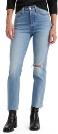 Levi's Wedgie Straight Jeans - High Rise, Curve Enhancing Fit