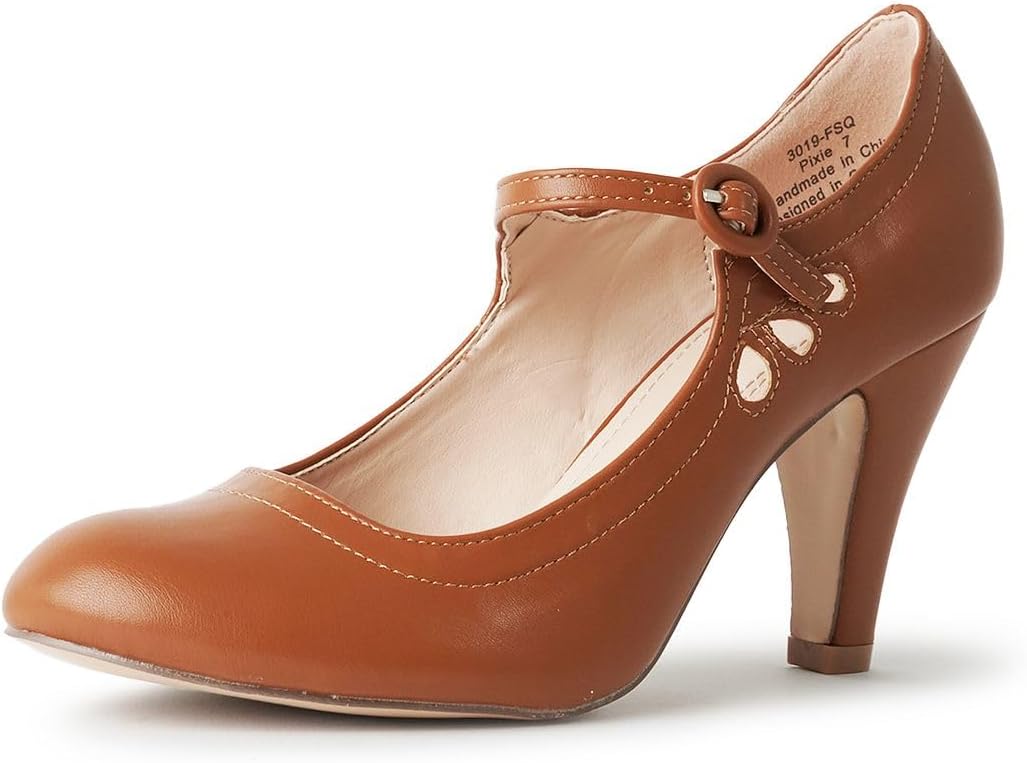J. Adams Pixie Mary Jane Shoes - Retro Vintage Low Heels